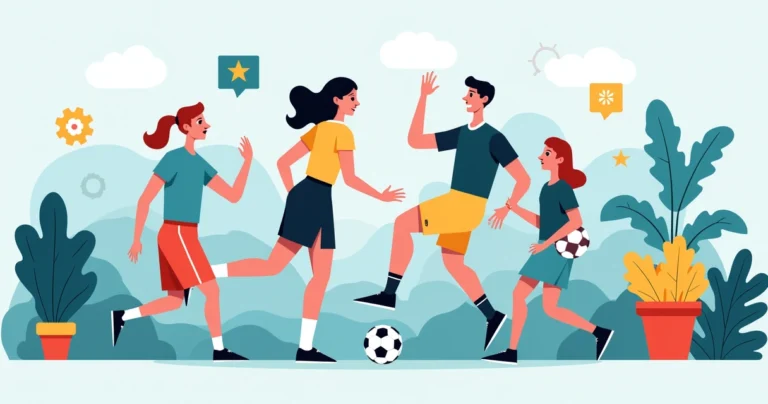 Ilustração flat corporativa mostrando aposta esportiva com gráficos de probabilidades e handicap asiático em destaque