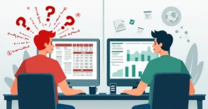 Apostador analisando dados em vez de reagir por emoção nas apostas esportivas